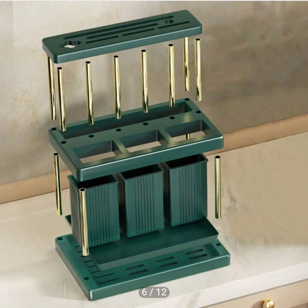 Organizador de cuchillos y tenedores.