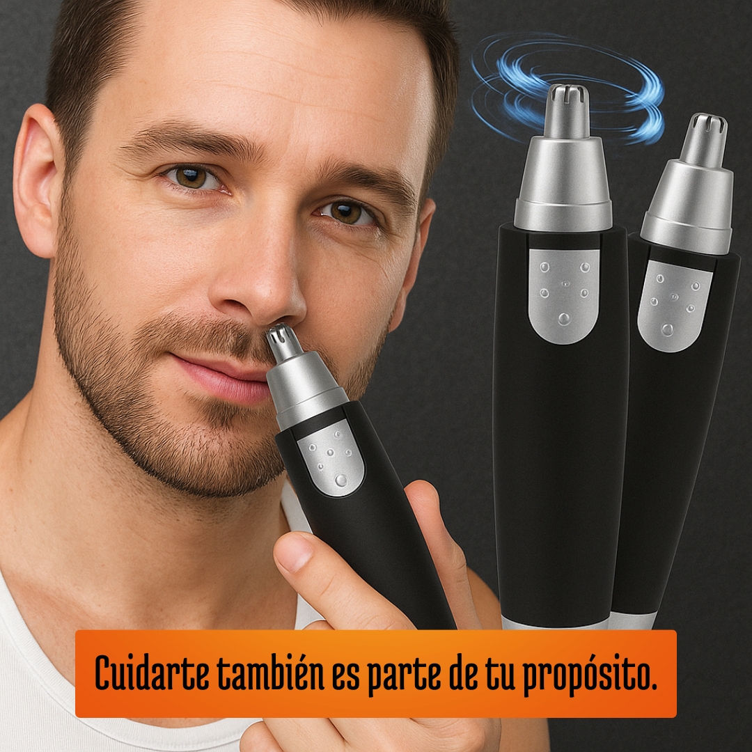 ✨ Recortador Nasal Eléctrico 3 en 1 — Precisión, Estilo y Cuidado Masculino.