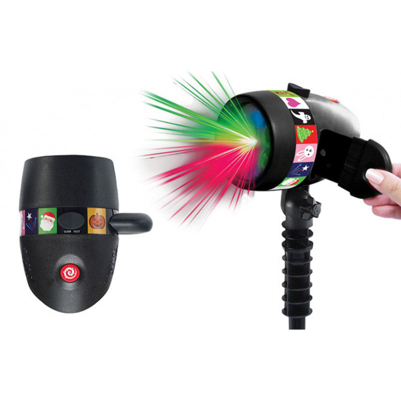 🎅✨ Proyector LED Slide Show Navideño