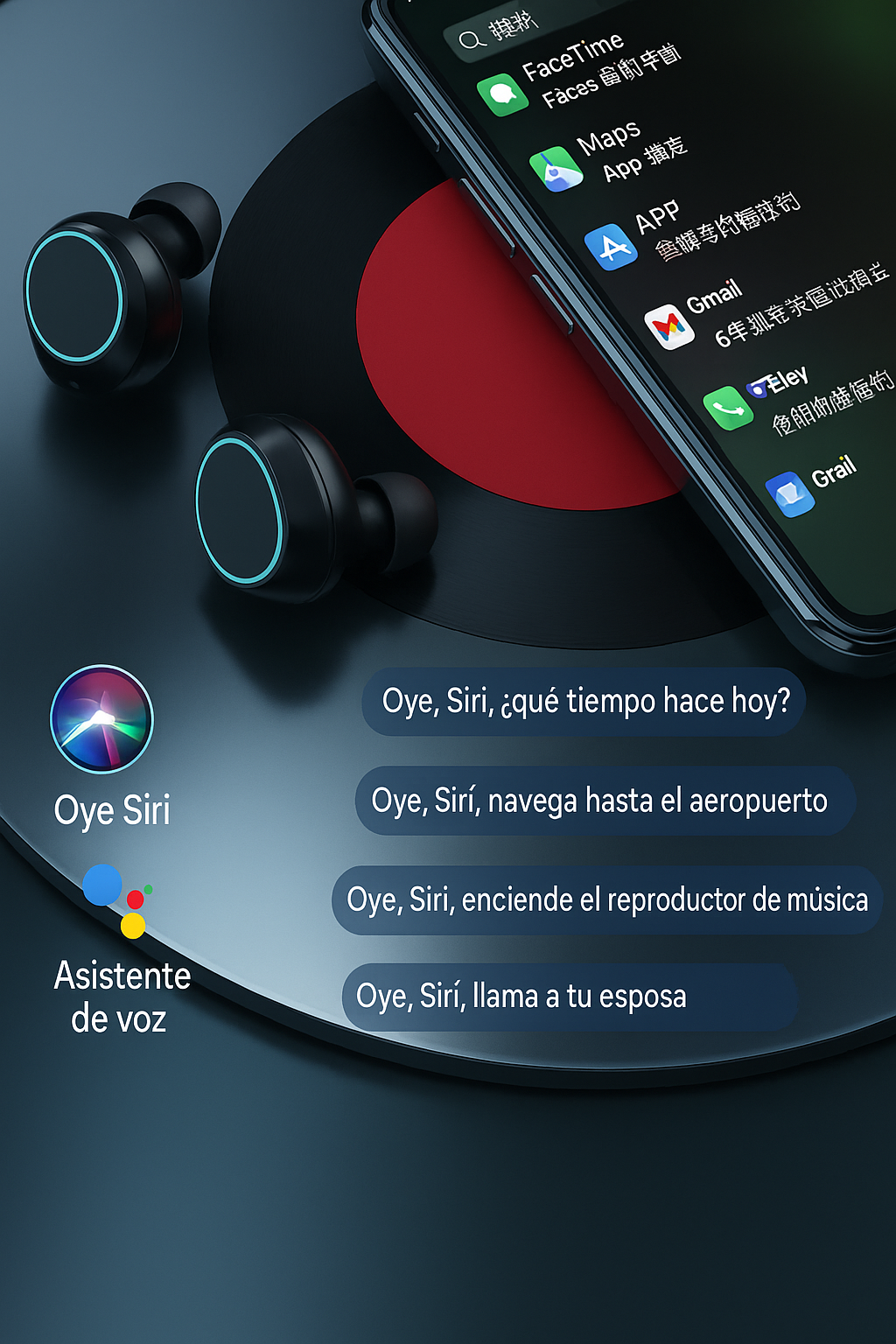 🎧 Auriculares Inalámbricos M10 – Sonido que Vibra con Vos